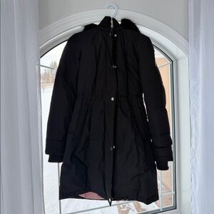 Kate spade black winter jacket